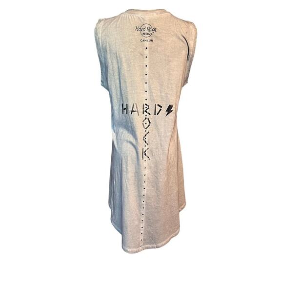 Hard Roxk X Ibiza Stones Cancun Tank Dress. Gray Size XL - Picture 2 of 5
